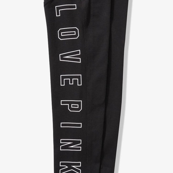 🐆 NWT Size L Black Leopard Print Leggings - Picture 4 of 8